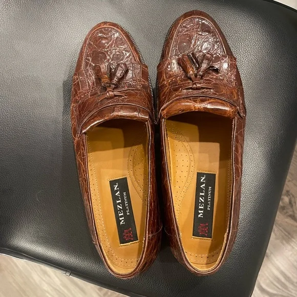 Mezlan | Shoes | Mezlan Classic Mens Costa Crocodile Leather  display picture 1